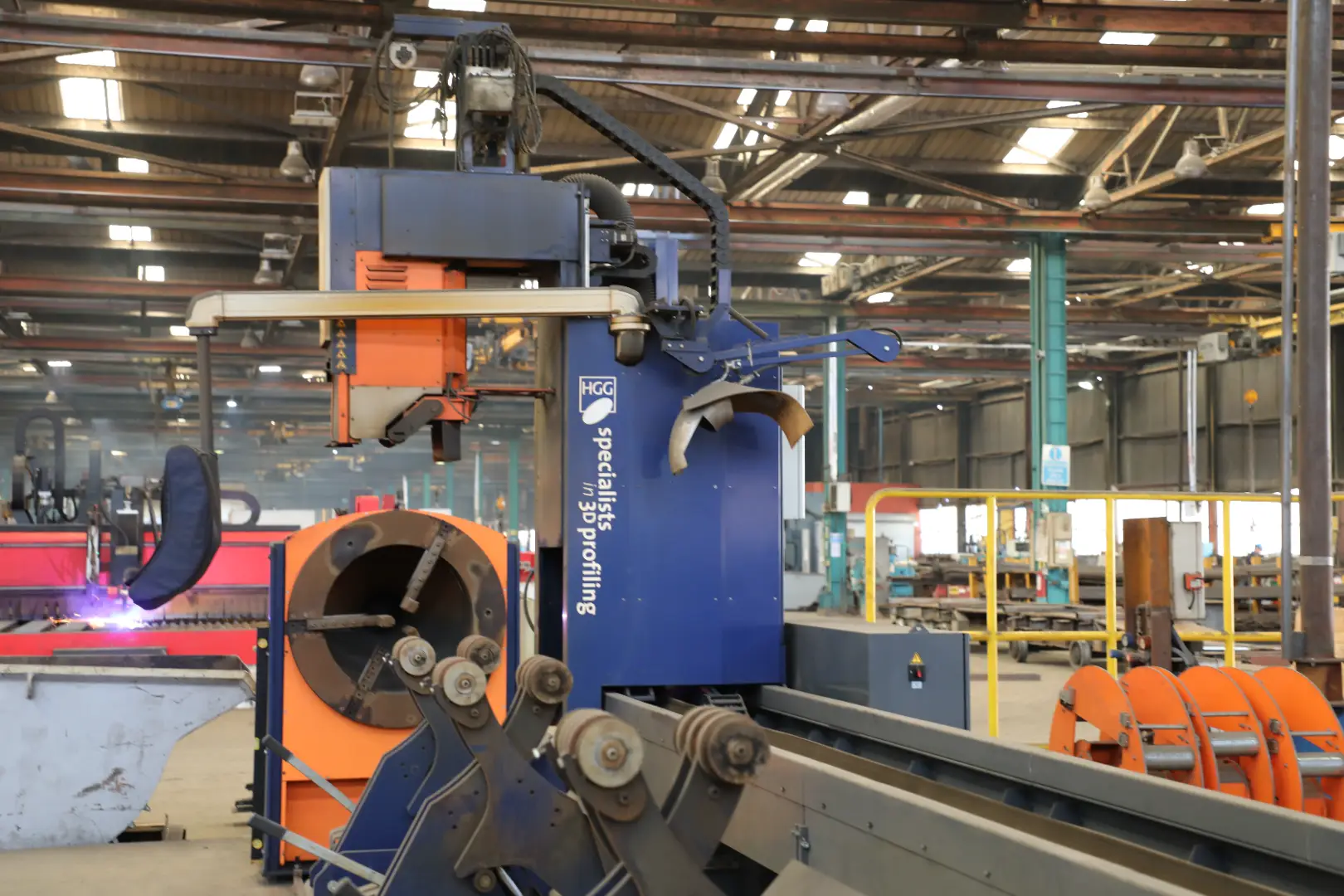HGG CNC KUTU VE BORU KESME MAKİNESİ 2024-HOLLANDA