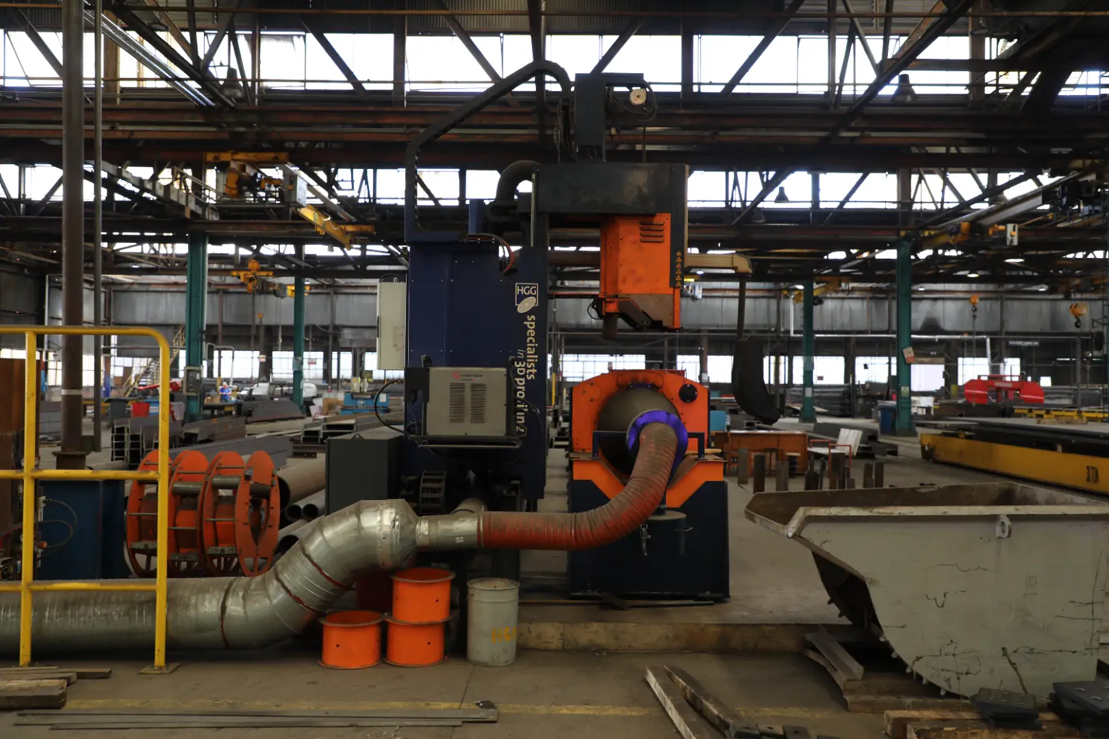HGG CNC KUTU VE BORU KESME MAKİNESİ 2024-HOLLANDA