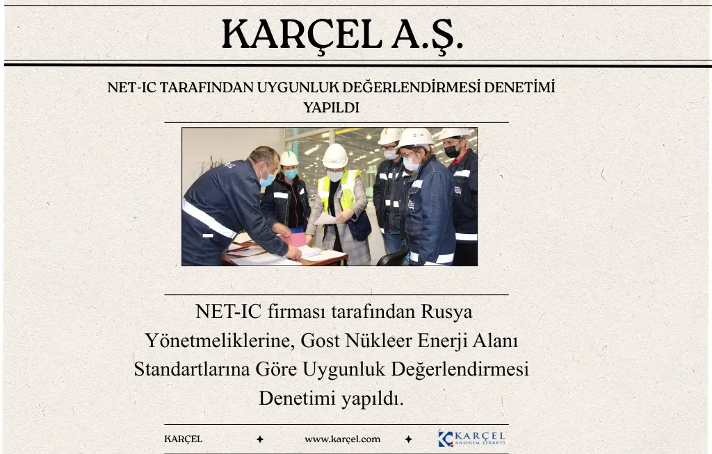 Conformity Assessment Inspection Conducted by NET-IC