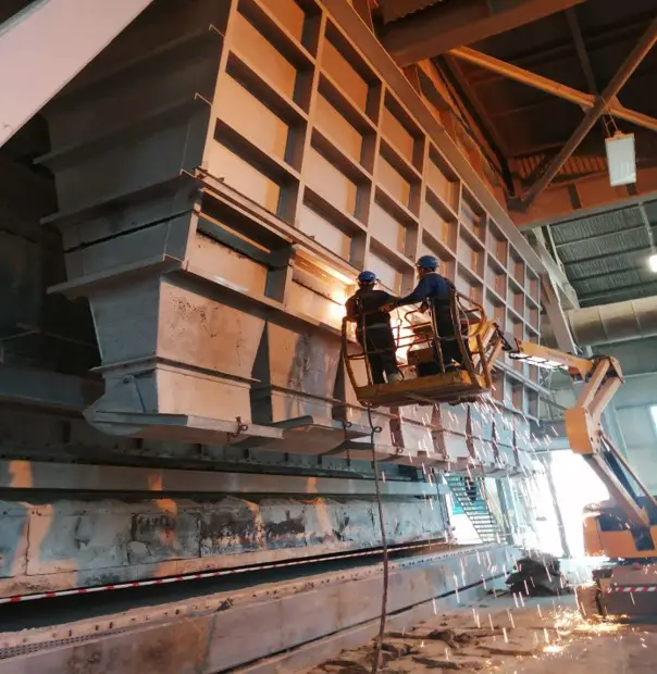 Şişe Cam A.Ş. Bursa Tr6 Fırın Soğuk Tamiri